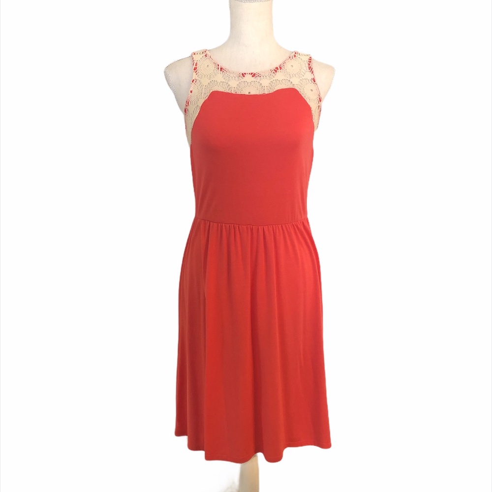 Xhiliration Mini Summer Dress Sleeveless Knit